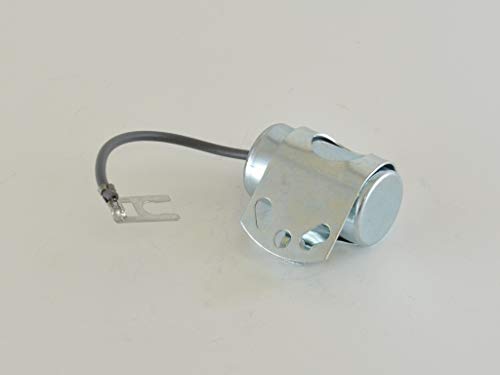 Formula Auto Parts CND55 Distributor Condenser - Fits American Motors, Buick, Checker, Chevy, GMC, International, Jeep, Oldsmobile, Pontiac, Studebaker (OE #1928111)