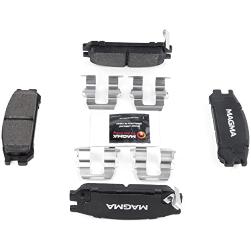 MAGMA Premium PMD471M Semi-Metallic Brake Pads, Rear