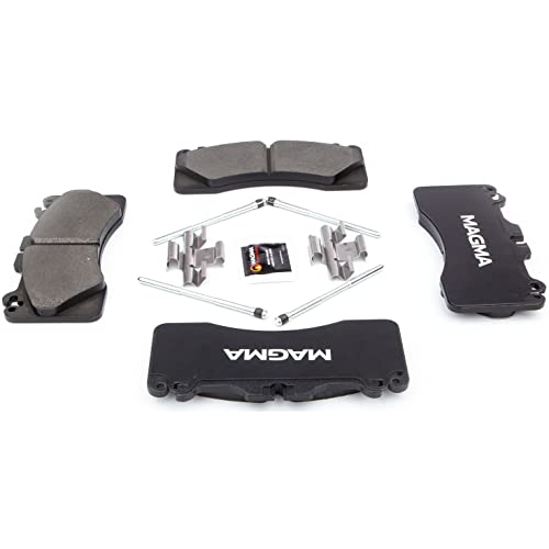 MAGMA Premium PMD1440M Semi-Metallic Brake Pads, Front
