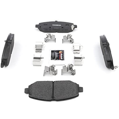 MAGMA Premium PMD2186C Ceramic Brake Pads, Rear