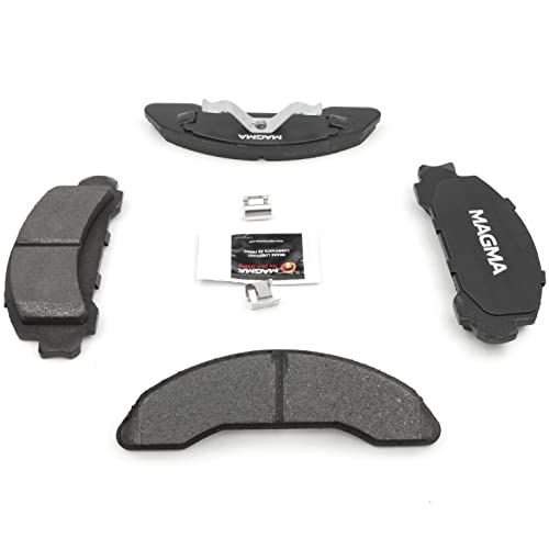 MAGMA Premium PMD326M Semi-Metallic Brake Pads, Front