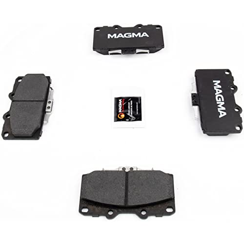 MAGMA Premium PMD647C Ceramic Brake Pads, Front
