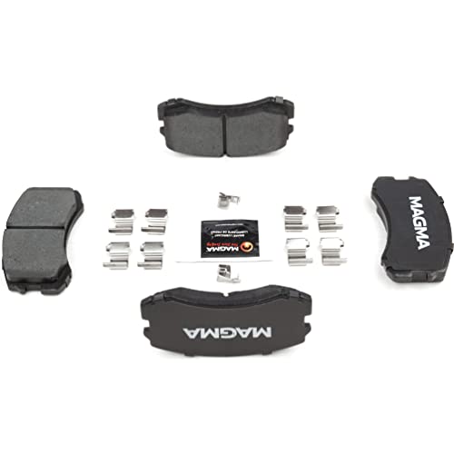 MAGMA Premium PMD904C Ceramic Brake Pads, Front