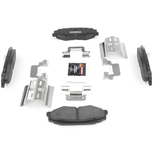 MAGMA Premium PMD732C Ceramic Brake Pads, Rear
