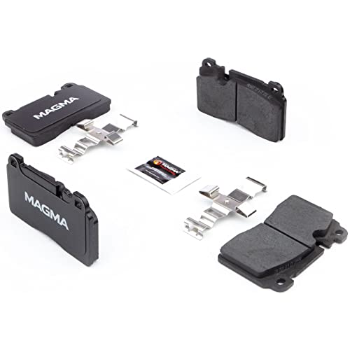 MAGMA Premium PMD1663C Ceramic Brake Pads, Front