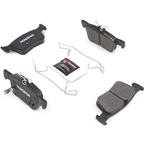 MAGMA Premium PMD1878C Ceramic Brake Pads, Rear