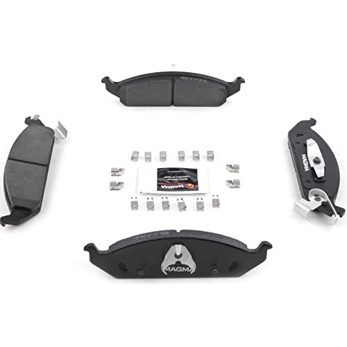 MAGMA Premium PMD650C Ceramic Brake Pads, Front