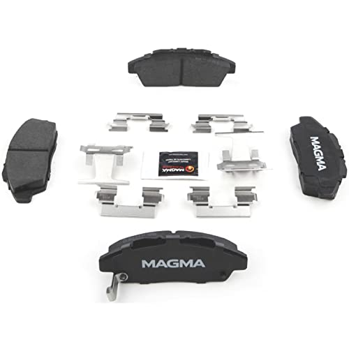 MAGMA Premium PMD496C Ceramic Brake Pads, Front
