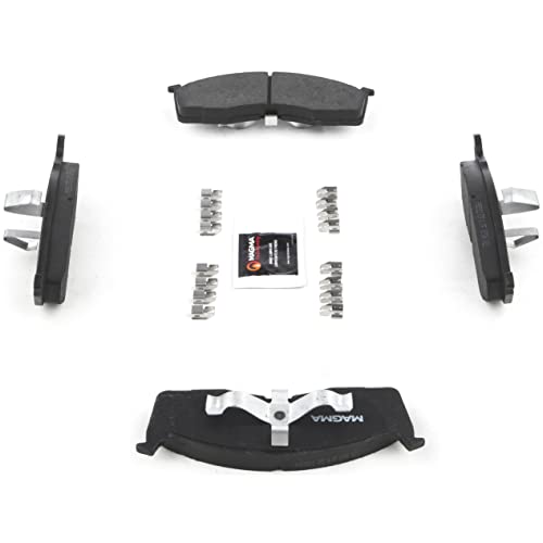 MAGMA Premium PMD591C Ceramic Brake Pads, Front