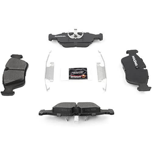 MAGMA Premium PMD558M Semi-Metallic Brake Pads, Front