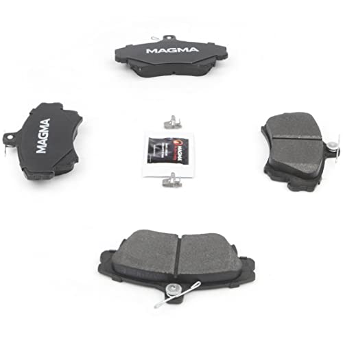MAGMA Premium PMD837M Semi-Metallic Brake Pads, Front