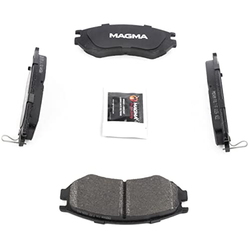 MAGMA Premium PMD549M Semi-Metallic Brake Pads, Front
