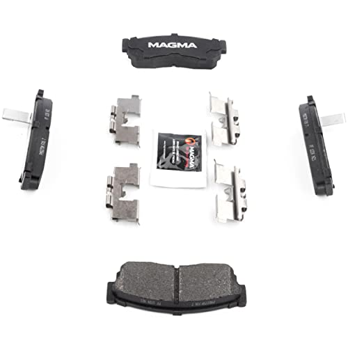 MAGMA Premium PMD275M Semi-Metallic Brake Pads, Front