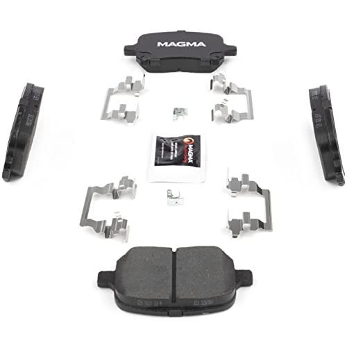 MAGMA Premium PMD707C Ceramic Brake Pads, Front