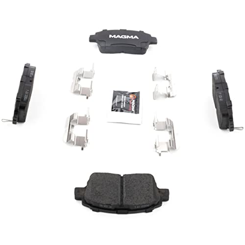 MAGMA Premium PMD822C Ceramic Brake Pads, Front