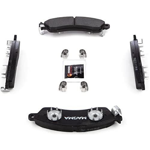 MAGMA Premium PMD412C Ceramic Brake Pads, Front