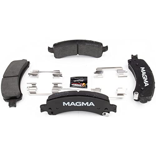 MAGMA Premium PMD974C Ceramic Brake Pads, Rear