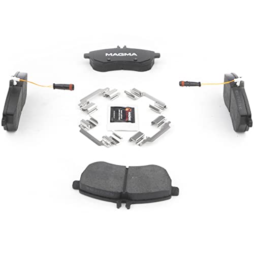 MAGMA Premium PMD1340C Ceramic Brake Pads, Front