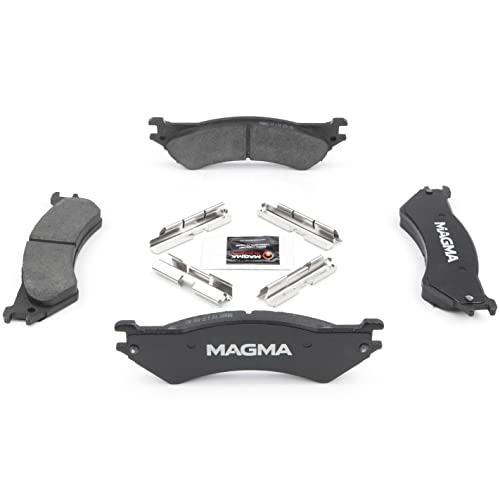 MAGMA Premium PMD802C Ceramic Brake Pads, Rear