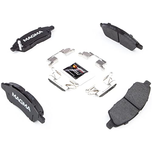 MAGMA Premium PMD1592C Ceramic Brake Pads, Front