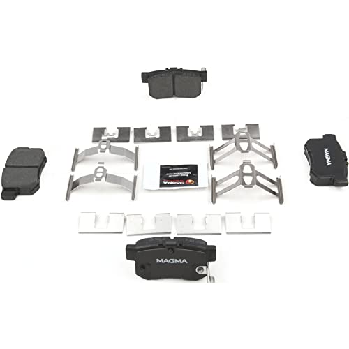 MAGMA Premium PMD537C Ceramic Brake Pads, Rear