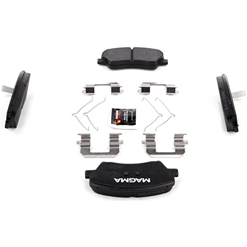 MAGMA Premium PMD1912C Ceramic Brake Pads, Front