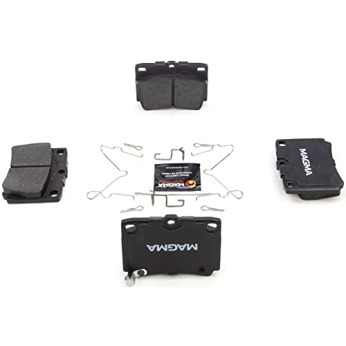 MAGMA Premium PMD733C Ceramic Brake Pads, Rear