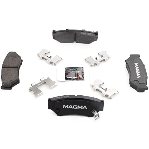 MAGMA Premium PMD556M Semi-Metallic Brake Pads, Front