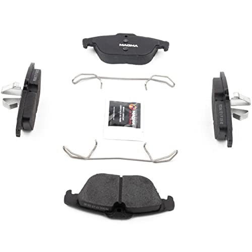 MAGMA Premium PMD1341AC Ceramic Brake Pads, Rear