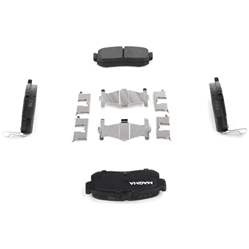 MAGMA Premium PMD540C Ceramic Brake Pads, Rear