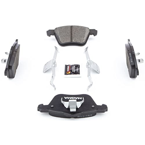 MAGMA Premium PMD979M Semi-Metallic Brake Pads, Front