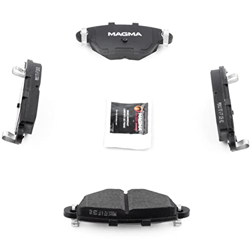 MAGMA Premium PMD911C Ceramic Brake Pads, Rear