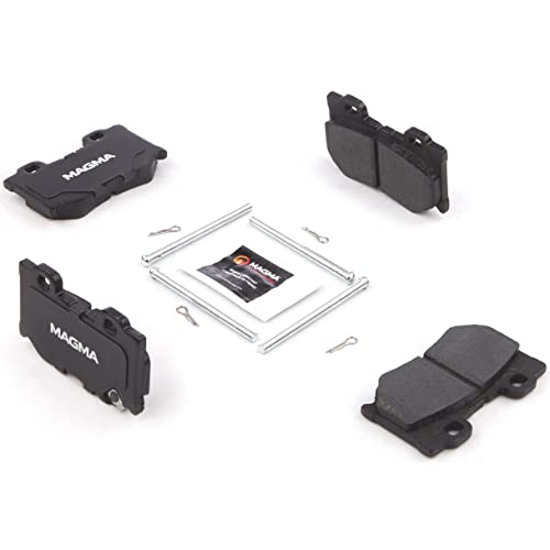 MAGMA Premium PMD1347C Ceramic Brake Pads, Rear