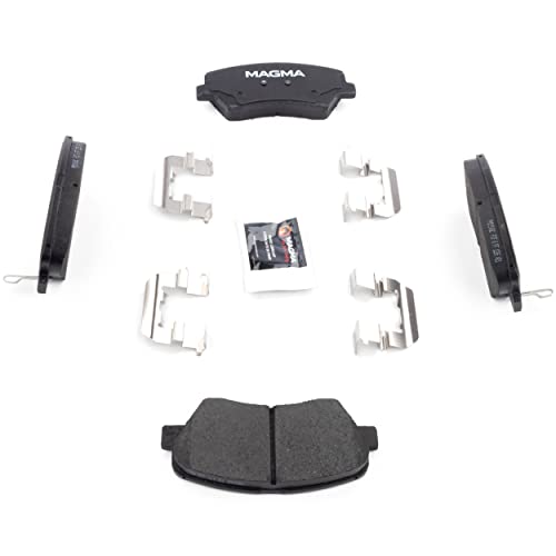 MAGMA Premium PMD1543C Ceramic Brake Pads, Front