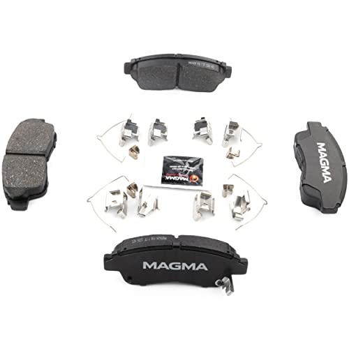 MAGMA Premium PMD562M Semi-Metallic Brake Pads, Front