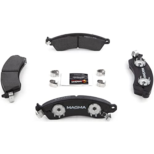 MAGMA Premium PMD412C Ceramic Brake Pads, Front