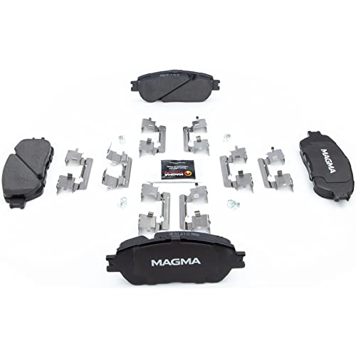 MAGMA Premium PMD906C Ceramic Brake Pads, Front