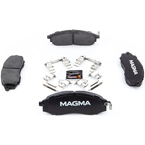 MAGMA Premium PMD830C Ceramic Brake Pads, Front