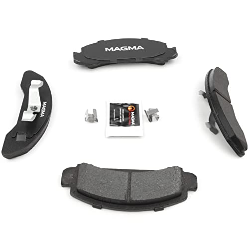 MAGMA Premium PMD326M Semi-Metallic Brake Pads, Front