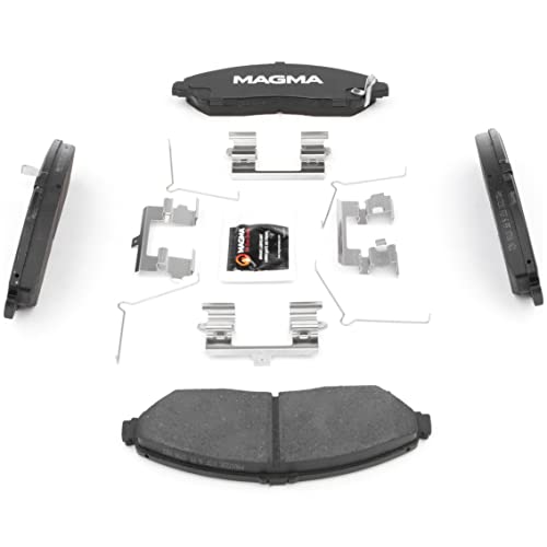 MAGMA Premium PMD1723C Ceramic Brake Pads, Front