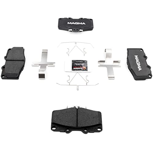 MAGMA Premium PMD410C Ceramic Brake Pads, Front