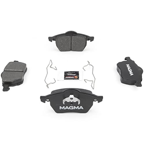 MAGMA Premium PMD687M Semi-Metallic Brake Pads, Front