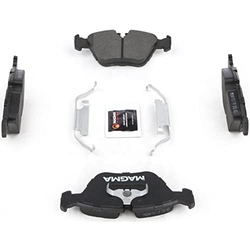 MAGMA Premium PMD394M Semi-Metallic Brake Pads, Front