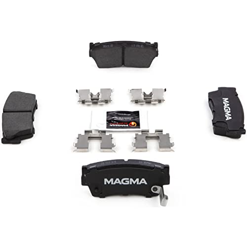 MAGMA Premium PMD418C Ceramic Brake Pads, Front