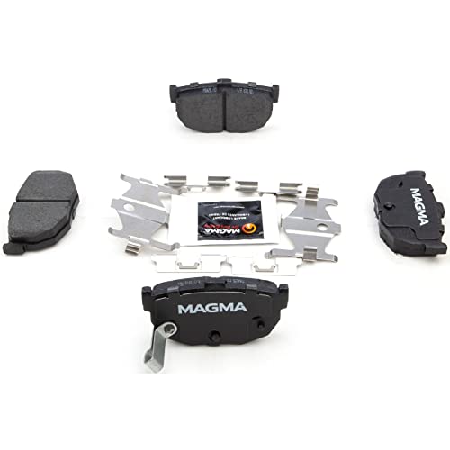 MAGMA Premium PMD429C Ceramic Brake Pads, Rear