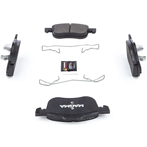 MAGMA Premium PMD794M Semi-Metallic Brake Pads, Front