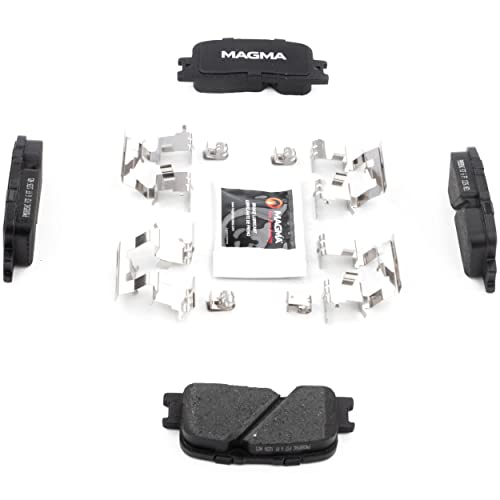 MAGMA Premium PMD885AC Ceramic Brake Pads, Rear