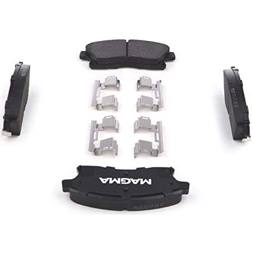 MAGMA Premium PMD1522C Ceramic Brake Pads, Front