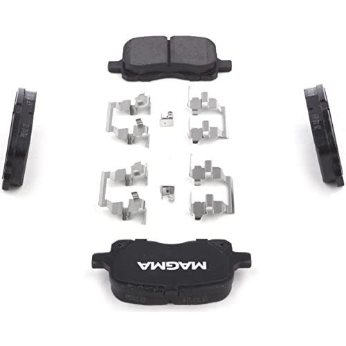 MAGMA Premium PMD741C Ceramic Brake Pads, Front