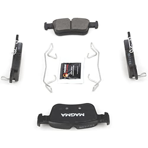 MAGMA Premium PMD1878C Ceramic Brake Pads, Rear